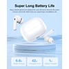 TUMJUN Wireless Earbuds, 42H Playtime Bluetooth 5.3 Headphones, HiFi Stereo