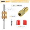 SURIEEN AC R134A Adapters Kit, R134A Quick Coupler Adapters with