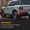 LED Side Marker Lights for 2021-2024 Ford Bronco Sport Amber
