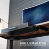 VIVO 22 inch Under Desk Mounted Sliding Pull-out Drawer for