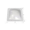 ICON RV Skylight - SL1414W - White