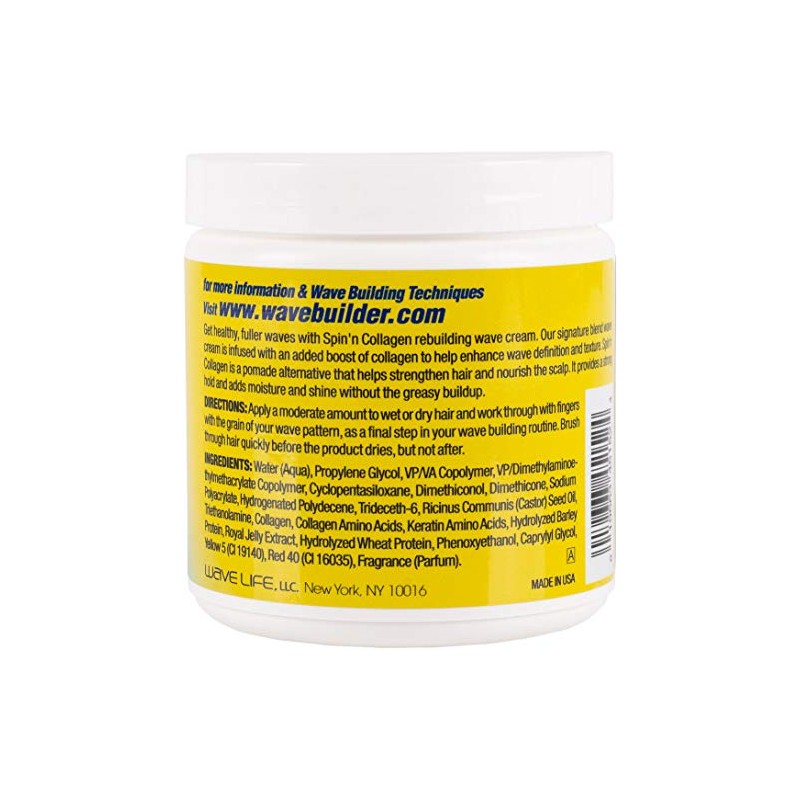Wavebuilder Spin'n Collagen Wave Cream