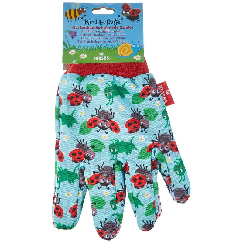 Moses 16065 Children's Gardening Gloves, Multi-Coloured