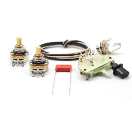 The Art Of Tone TAOT Telecaster Wiring Kit - CTS 500k 450G, CRL 3-way, .022 OD Cap - Tele
