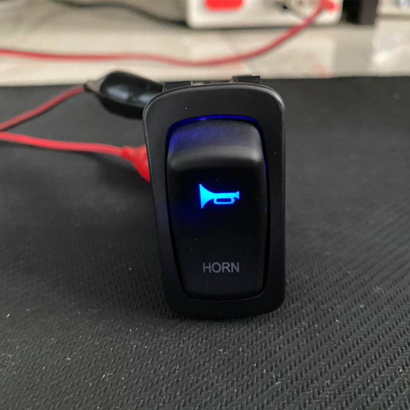 X-LIGHT OEM Sized LED Rocker Switch Turn Signal Horn Kit