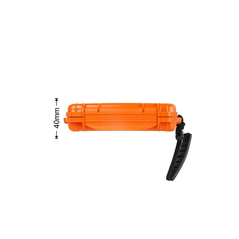 Lomo Drybox 18 Flat Size - Orange. Kayak Dry Box.