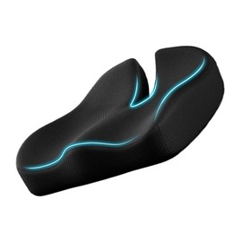 Ergonomic Memory Foam Seat Cushion, Ergonomic Seat Cushion for Car, Breathable Automotive Butt Support Pad for Long Sitting Working Driving Recovery Travel