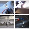 CNRAQR 6AN Male Weld on Bung Fitting Aluminum Adapters 4PCS