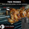 BFOUR Wireless Meat Thermometer Digital with 2 Upgraded Waterproof Probes,