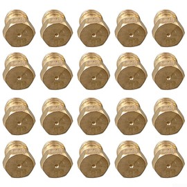 Pack of 20 Burner Nozzles, 0.5 mm Burner Gas Stove for LPG Conversion Kit Nozzles Replacement Nozzles