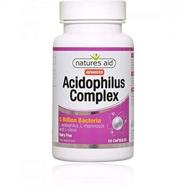 Natures Aid Natures Aid Acidophilus Complex 5 Billion 60 Vcaps - 4 Pack