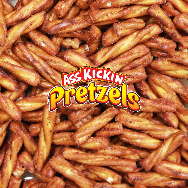 Ass Kickin' Pretzels - 7 Unique Pretzel Twist Flavors, 5oz