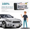 Porta Placas para Auto, 2 Pack Portaplacas para Auto, Cubre