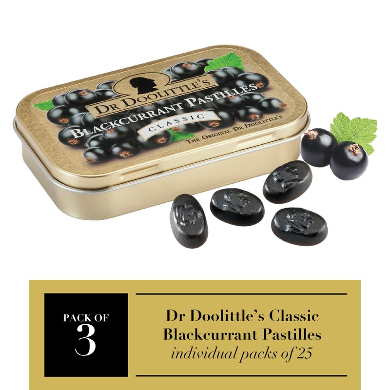 DOOLITTLE Dr Classic Soft Fruit Pastilles for Voice and Throat,