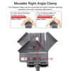 Woodworking Right Angle Clamp Carpenter Quick Positioning Clamp Stainless Steel