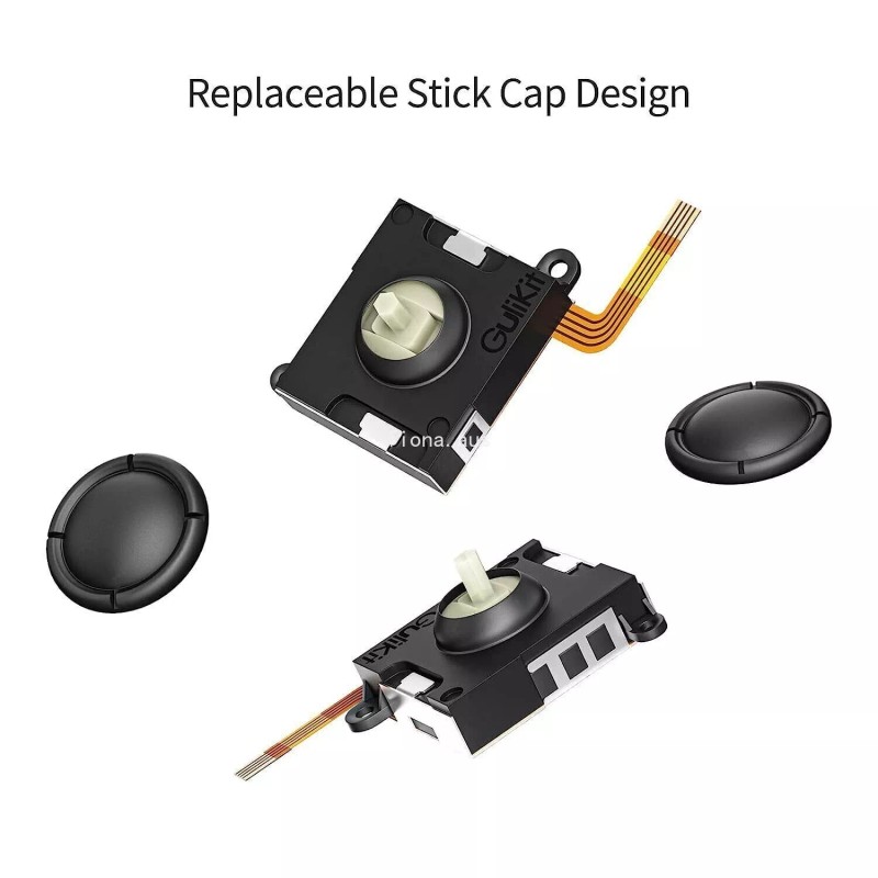 Gulikit Switch Joystick Replacement,No Drift, Hall Thumb Stick for Switch
