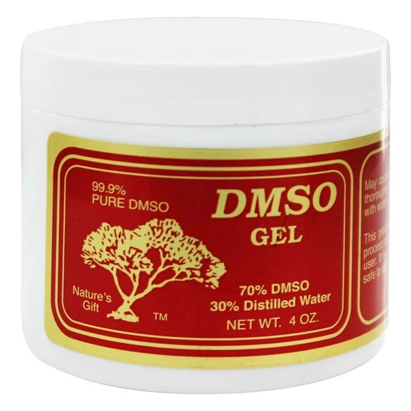 Nature's Gift DMSO Gel | 70% DMSO 30% Distilled Water (4 oz.) RED