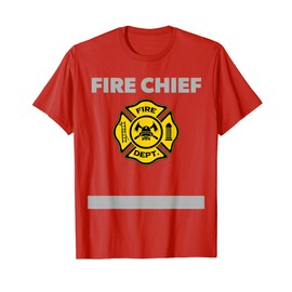 Firefighter Shirt Kids Firefighter TShirts Men Fire Chief T-Shirt