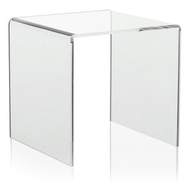 Plexiglas® U-stand (10 x 10 cm) as a stand/stand for vases/figures in showcase/shop window and exhibition