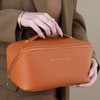Portable travel cosmetic pouch, large capacity makeup bag, waterproof pouch, storage bag / 휴대용 여행용 화장품 파우치 대용량 메이크업 가방 방수파우치 수납가방 백