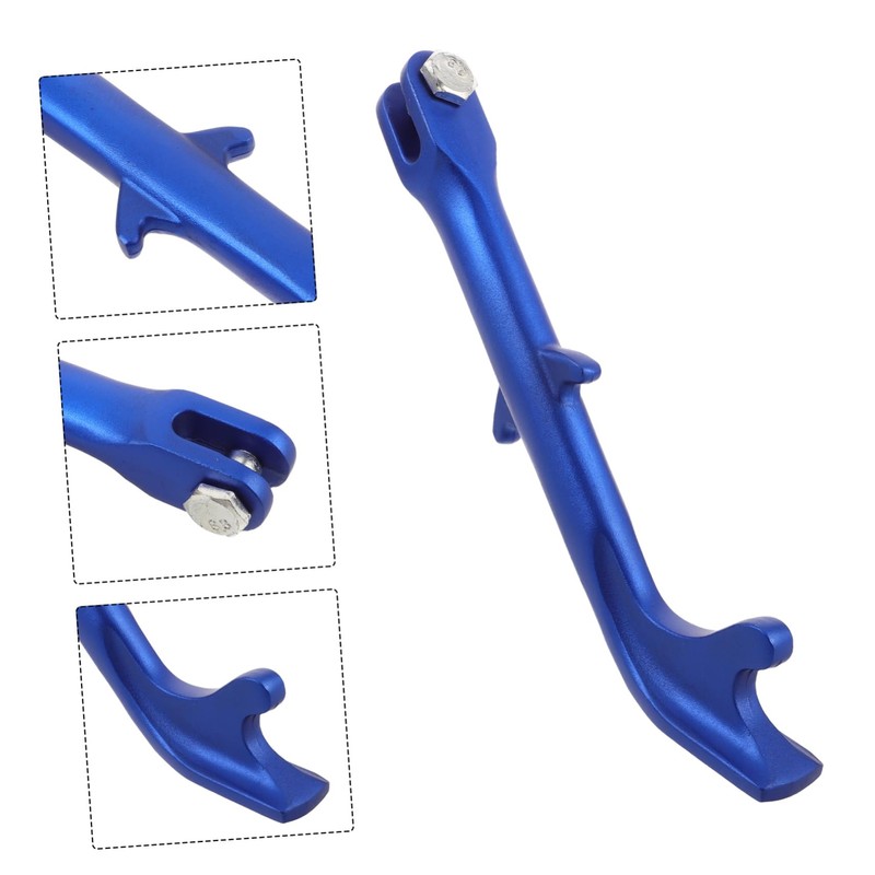 BUGUUYO Aluminum Alloy Motorcycle Kickstand Heavy Duty Side Stand for