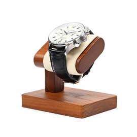 Oirlv SM21401 Wooden Watch Stand, For 1 Stand, Luxury, Stylish, Watch Stand, Beige