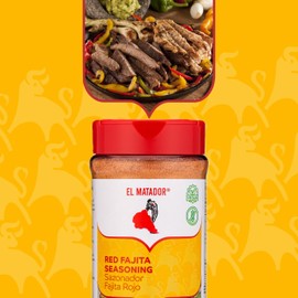 El Matador Red Fajita Seasoning 12 oz.