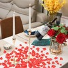 SITUMEIZI 1500 PCS Red Rose Petals Flower Artificial Fake Silk