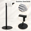 Freestanding Stainless Steel Toilet Paper Holder Bathroom Stand – Modern