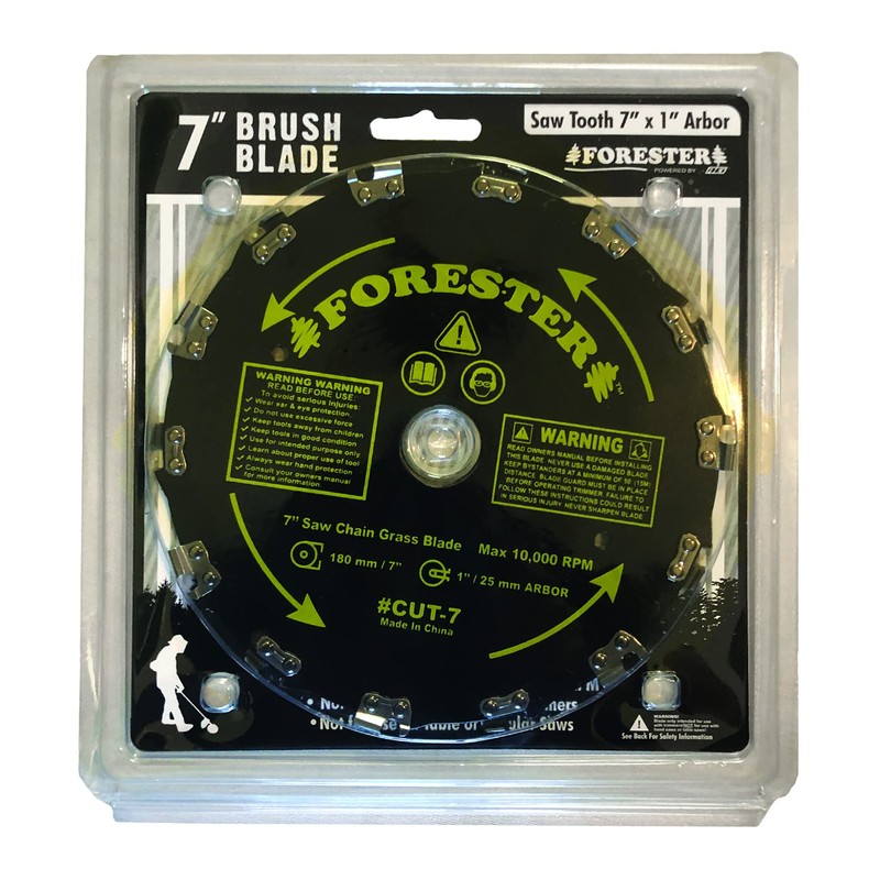 FORESTER Brush Cutter Blades - Trimmer Chainsaw Tooth Saw Blade