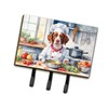 Caroline's Treasures Brittany Spaniel The Chef Leash or Key Holder