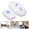 Wireless Doorbell 38 Ringtones 4 Volume Levels Elderly Pager Waterproof