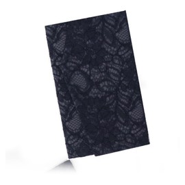 Fukusa Women's Lace, Wedding, Funeral, Ceremonial Occasions, Mourning Occasions, Gold Seal Close, Made in Japan, Magnetic Hook Type (Navy Blue)