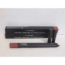 MAC LIPGLASS PENCIL FUCHSIA LINING 0.04 OZ BOXED *LOT OF 2*