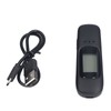 Breathalyzer Black Portable Mini Dustproof High Accuracy Rechargeable Blowing Special