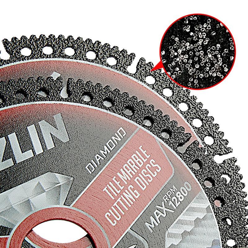 3PCS 4.5"(115MM) Diamond Tile Cutting Blades - Ultra-Thin Dry Cutting