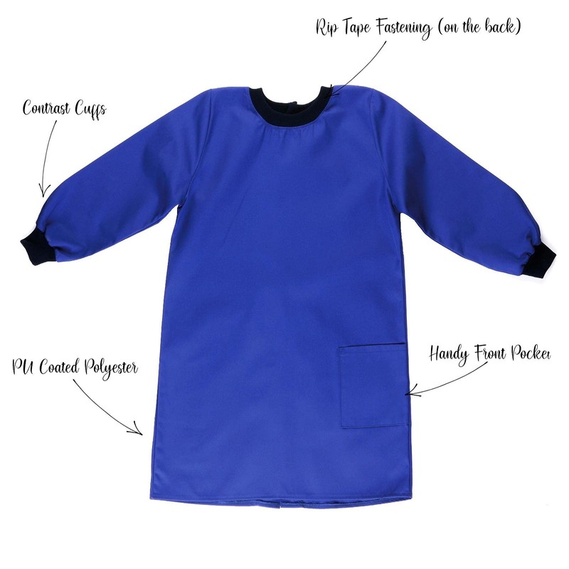 Adventure Togs Kids Premium Painting Smock Apron - Arts and