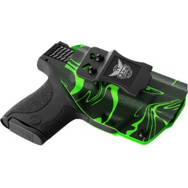 We The People Holsters - Green Ink Swirl - Right Hand - IWB Holster Compatible with Ruger LCR/LCRx 1.87"
