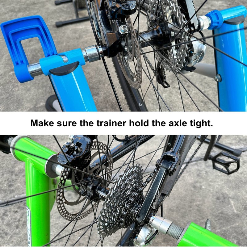 Bike Trainer Thru Axle Adapter for Kinetic Saris CycleOps Elite