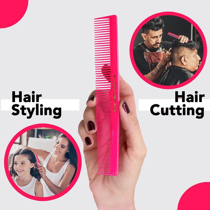 Allegro Combs 420 Hair Stylist and Barbers set hair cutting