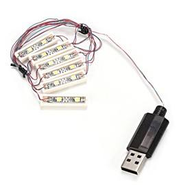 Moofey USB Powered Brick LED, Light Kit Compatible with Bricks or Major Brand Bowerful, Bartype Lamp for Building Blocks Accessories