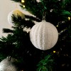 DARO DEKO Christmas Baubles with Snow Diameter 7 cm –