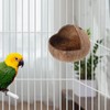 Kisangel Coconut Shell Nest Coconuts Parrot House Bird Nests for