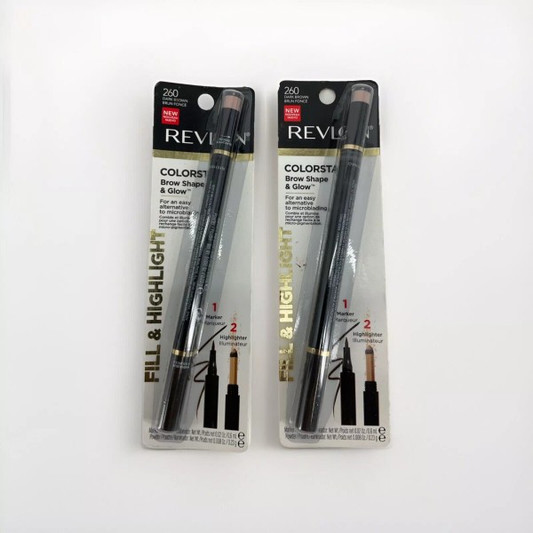 Revlon 2 PACK Revlon Colorstay Brow Shape & Glow Fill