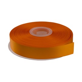 AVANAVA 25mm Wide Double Face Satin Ribbon - 45 Meters (668-Orange Peel)