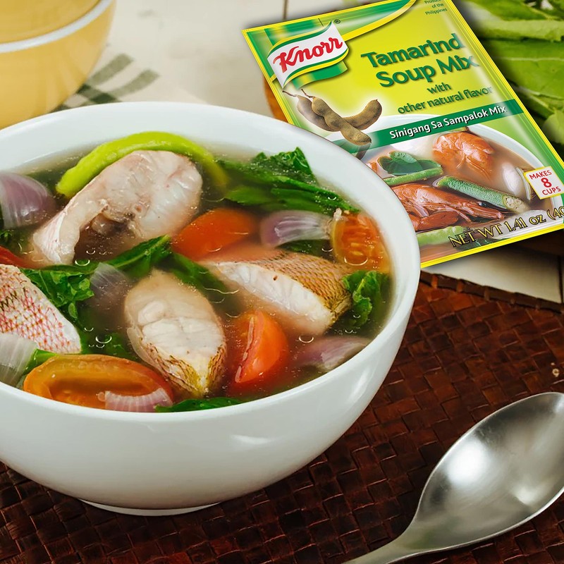 Knorr Tamarind Soup Mix (Sinigang sa Sampalok Mix), 1.41oz (40g),