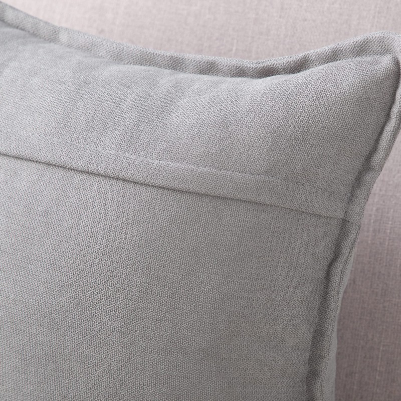 Madizz Set of 2 Short Chenille Throw Pillow Covers 26x26