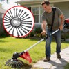 SoJumpvr 10 Inch Steel Wire Wheel Brush Weed Eater Head,