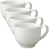FORLIFE Q Tea Cup with Handle (Set of 4), 10