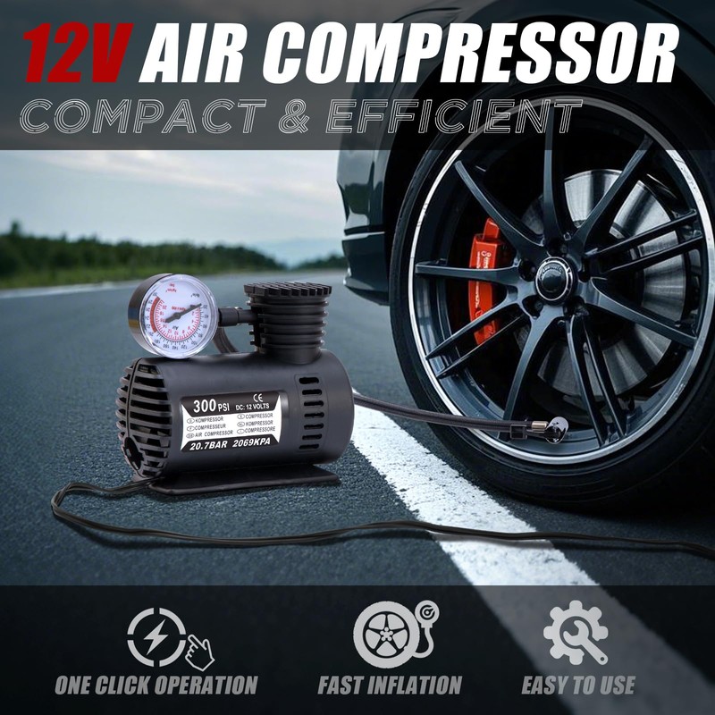 AUTODECO Car Emergency Roadside Assistance Kit with Jumper Cables Tire